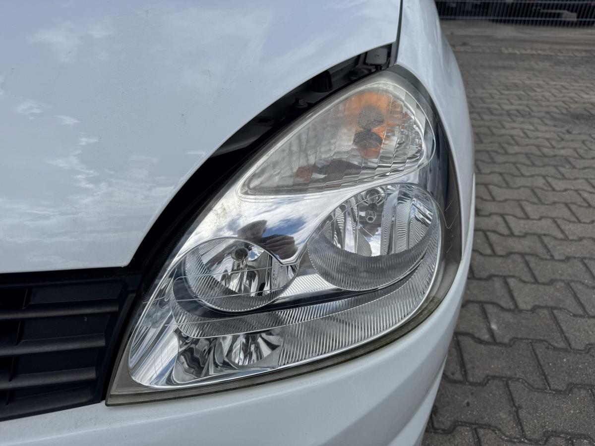 Renault Clio 2 original Scheinwerfer vorn links Halogen Chrom Hintergrund Facelift Bj.2009